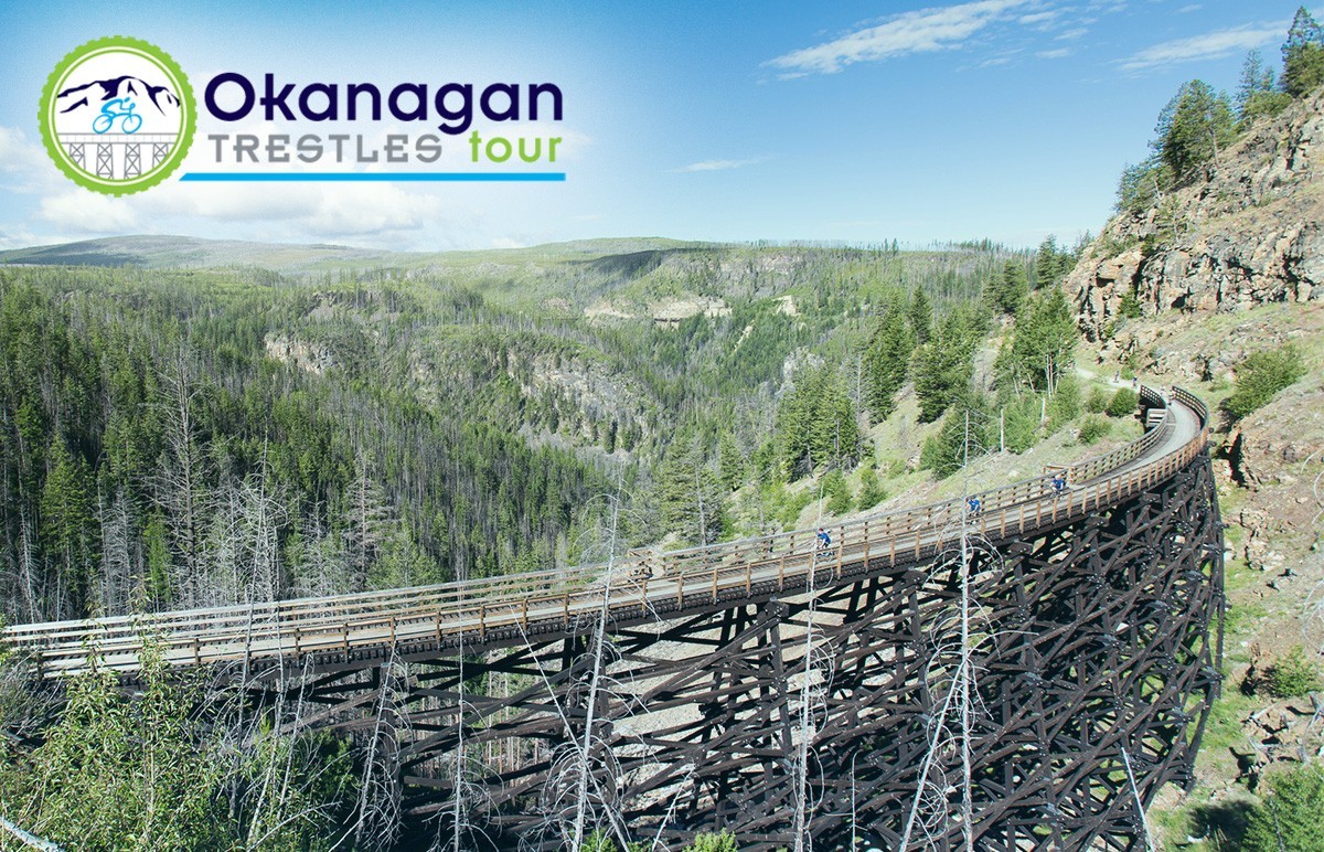 he Okanagan Trestles Tour 2023 - package pick up is on Satur