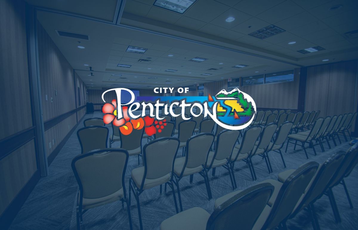 PTCC Meeting Room with City of Penticton Logo