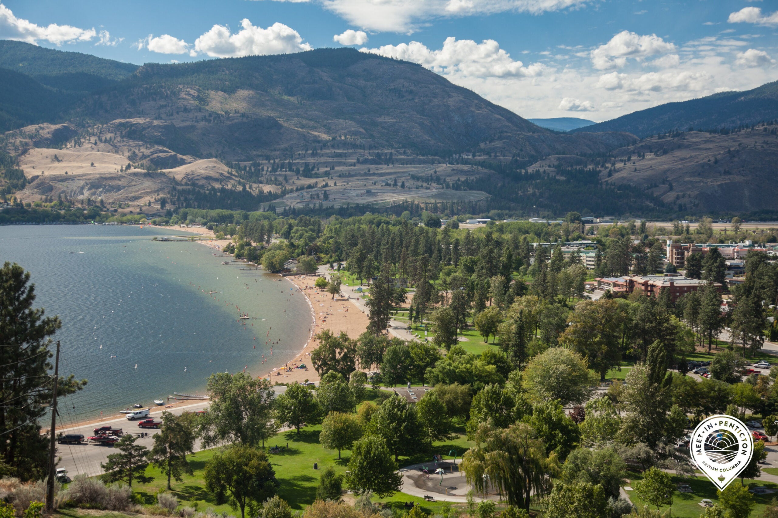 Scenic View of Skaha Lake