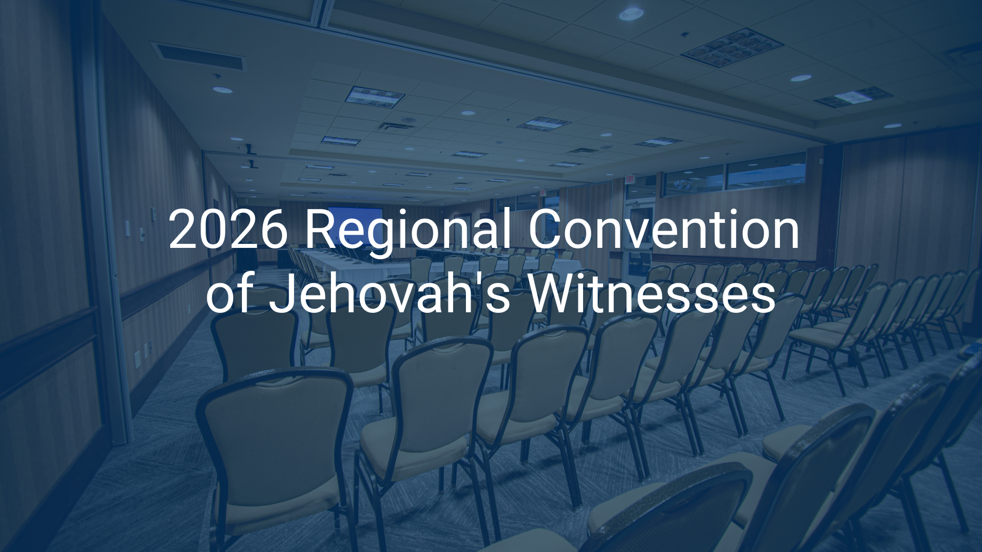 2026 Regional Convention of Jehovah's Witnesses