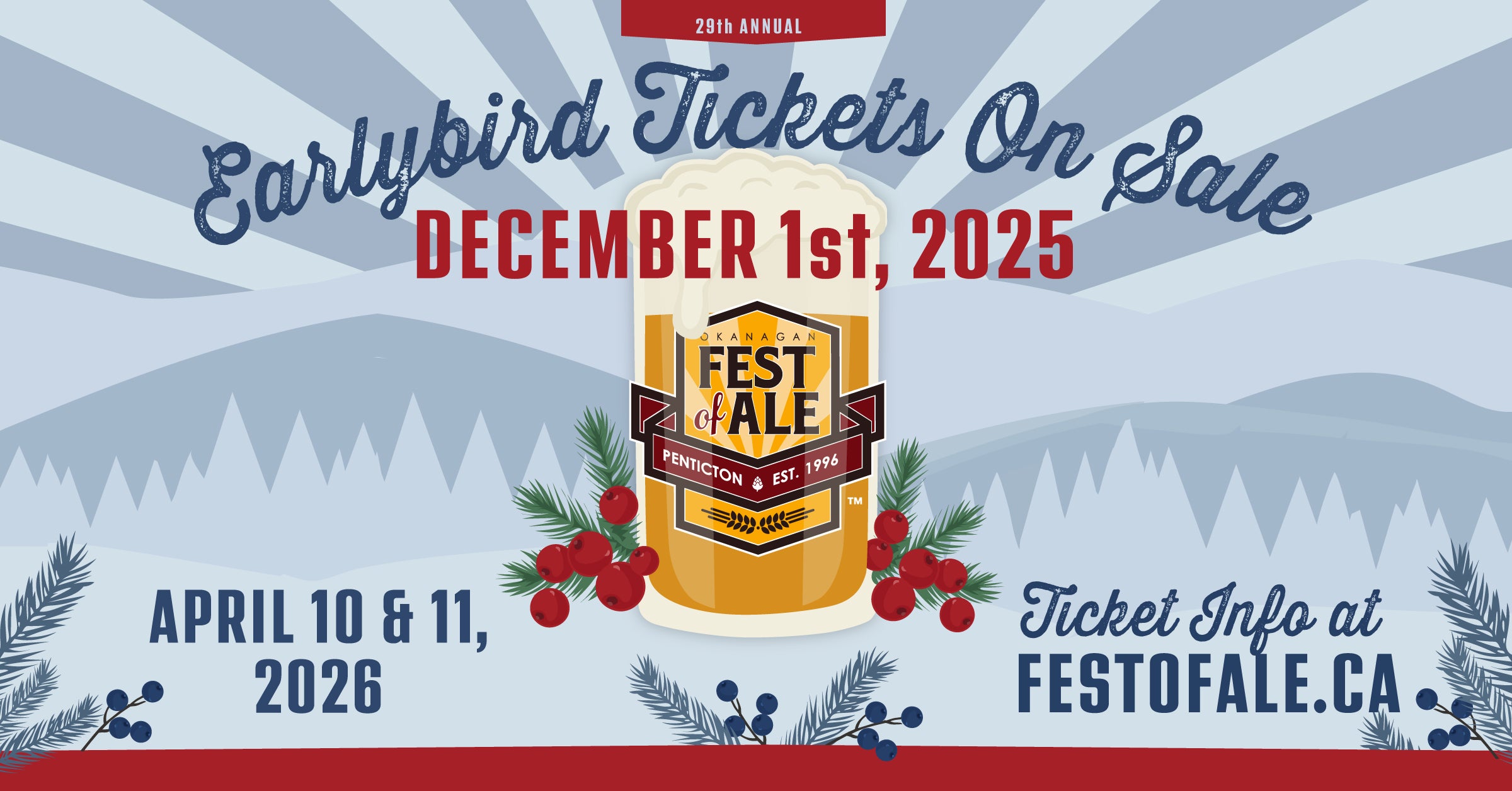 Okanagan Fest of Ale, 2026