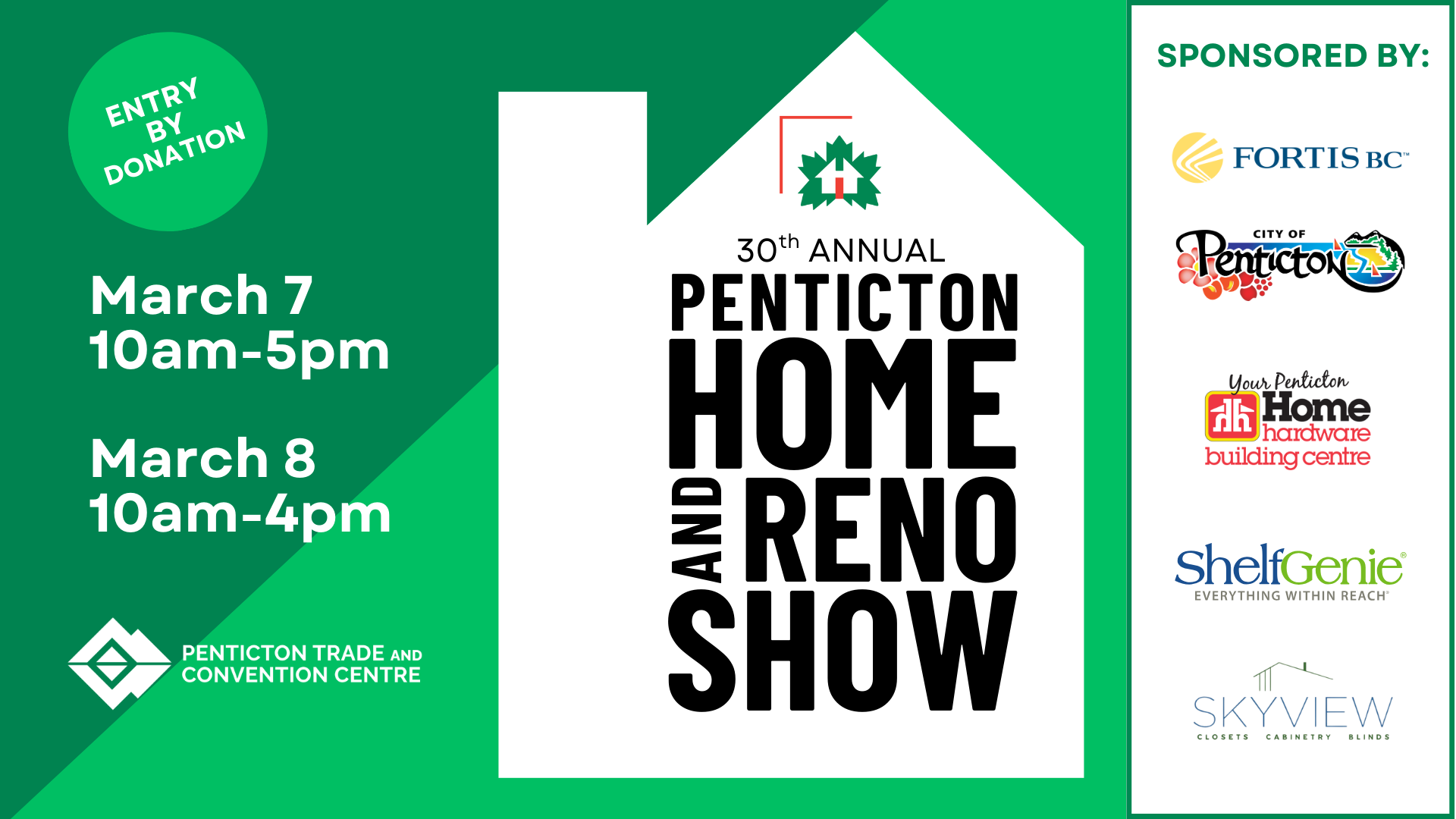 30th Annual Penticton Home & Reno Show