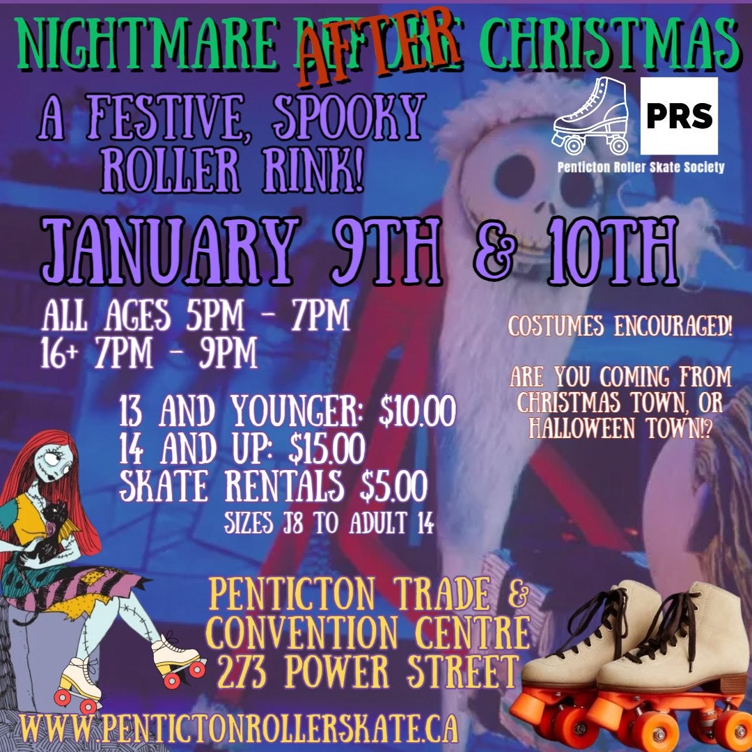 Nightmare AFTER Christmas Roller Rink - January 2026