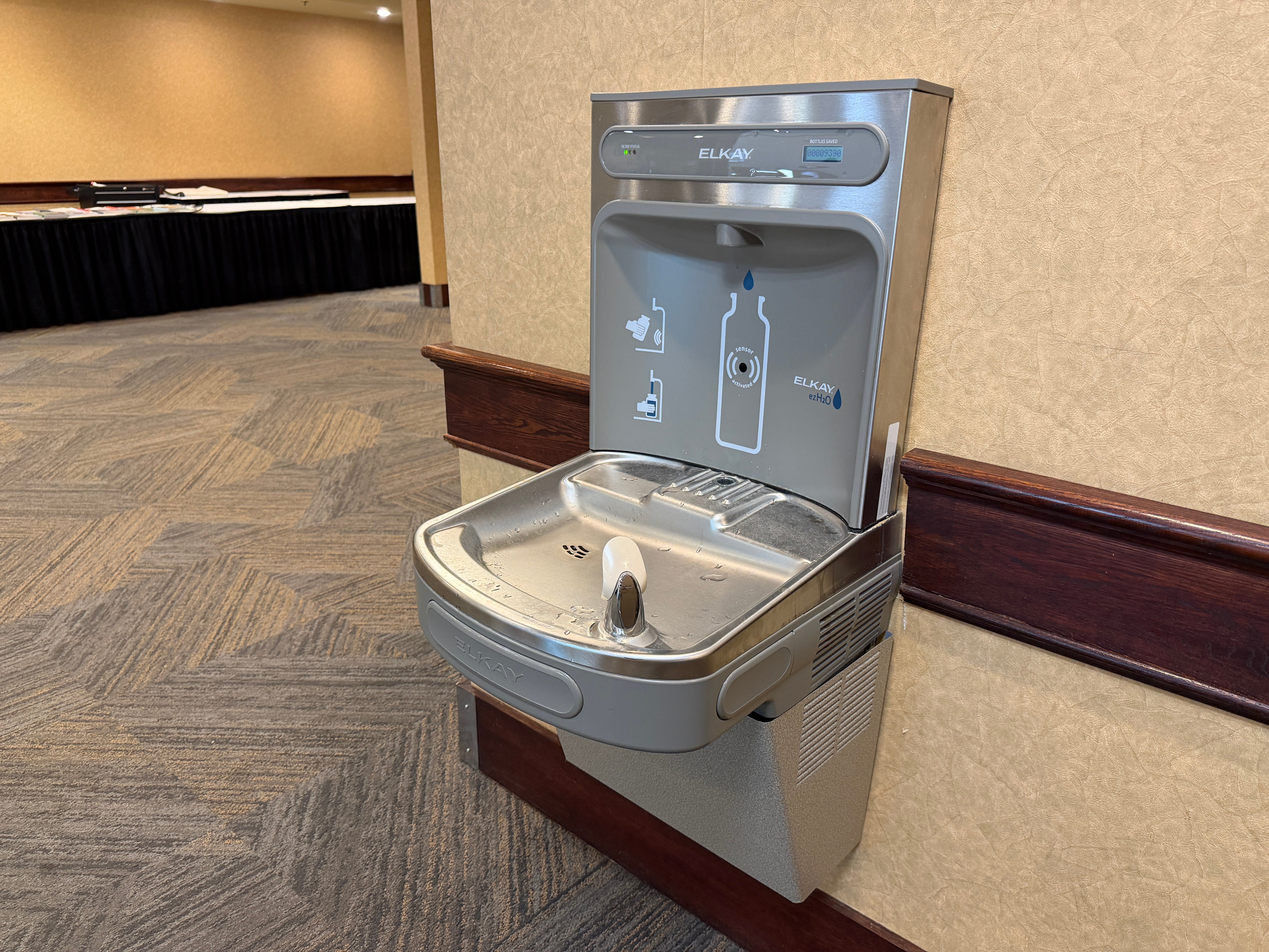 Water Bottle Refill Station